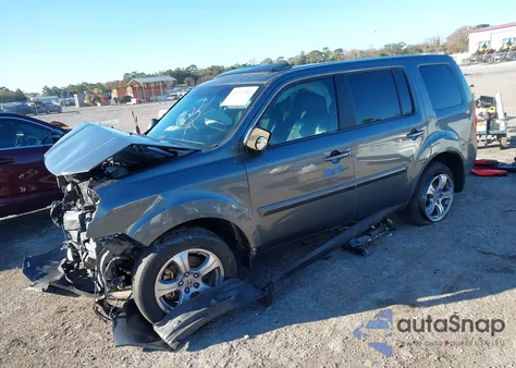 2013 Honda Pilot Ex-L from USA, damaged, VIN 5FNYF3H63DB002120